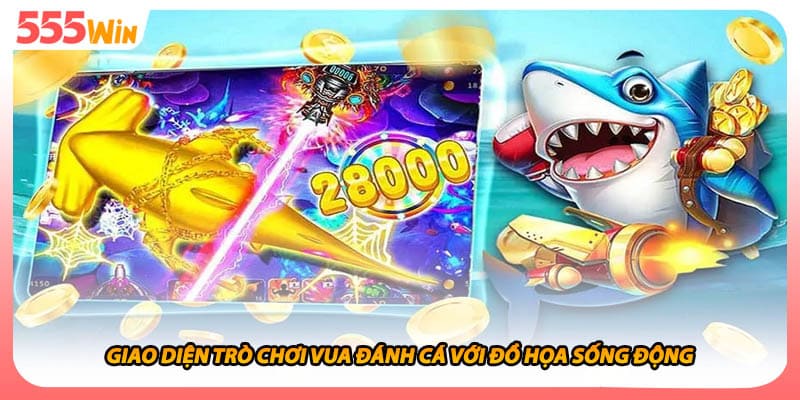 Vua Đánh Cá Bí Quyết Săn Thưởng Hiệu Quả Cùng Ngư Trường Lớn 1 Giao diện trò chơi vua đánh cá với đồ họa sống động