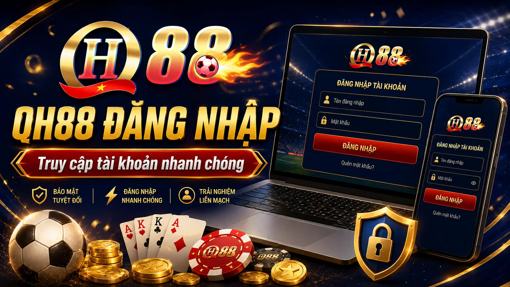 Hướng Dẫn QH88 Về Bảo Mật Tài Khoản